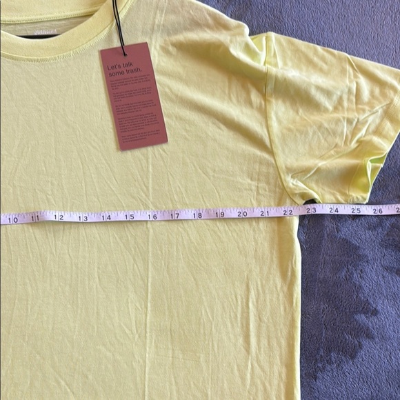 NWT Girlfriend Collective Men’s Neon Green Cupro Tshirt - Picture 5 of 7